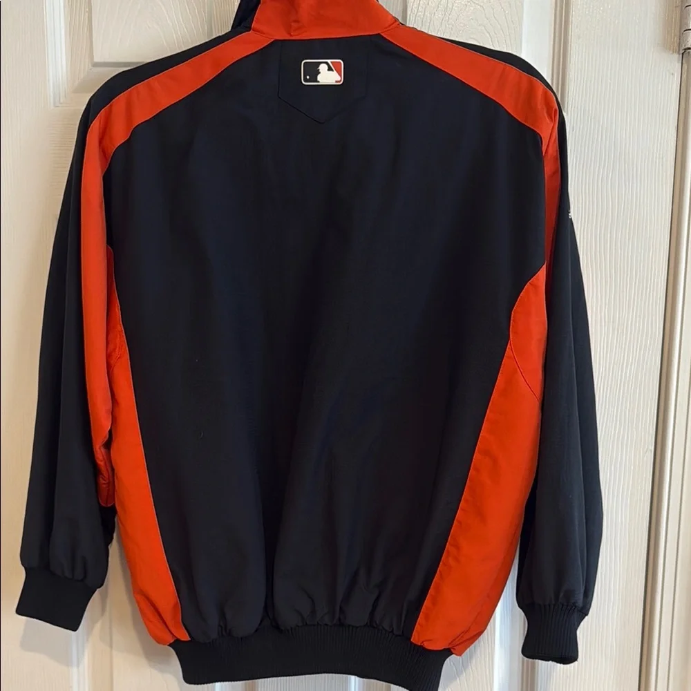 Majestic Orioles Black and Orange Jacket Boys Medium - Picture 3 of 7
